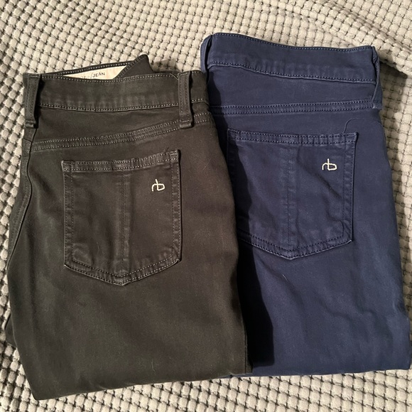 Rag & Bone Jean Dark Green Leggings - Picture 4 of 5